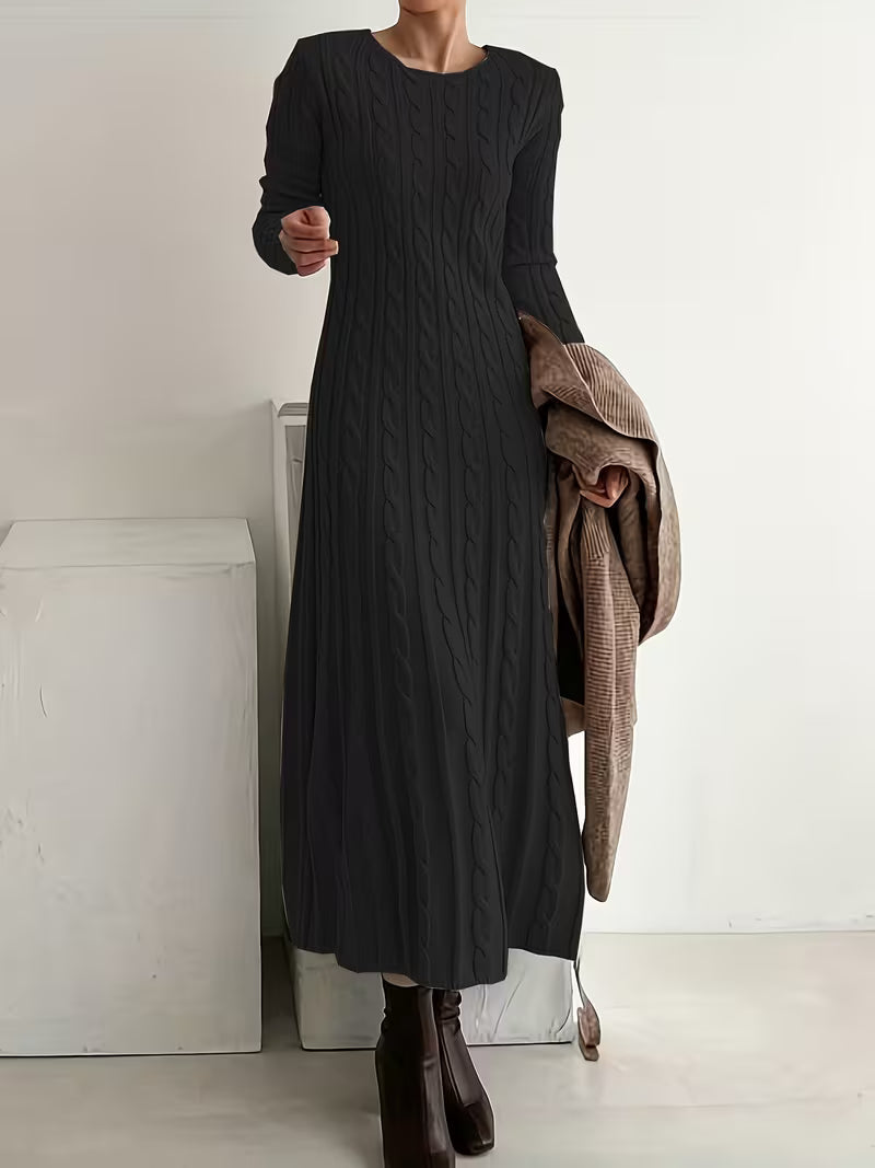 Amelia | Stylish Slim-Fit Knit Dress