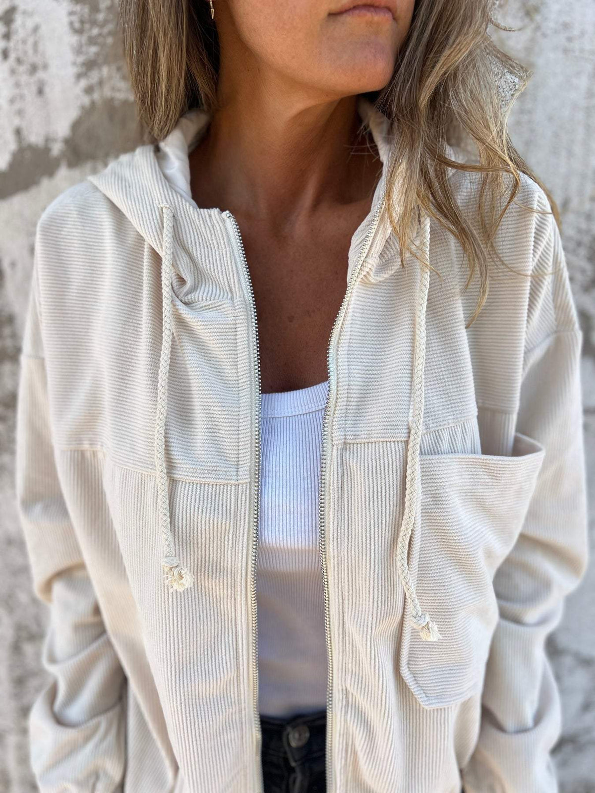 Mabel | Comfortable Hooded Jacket