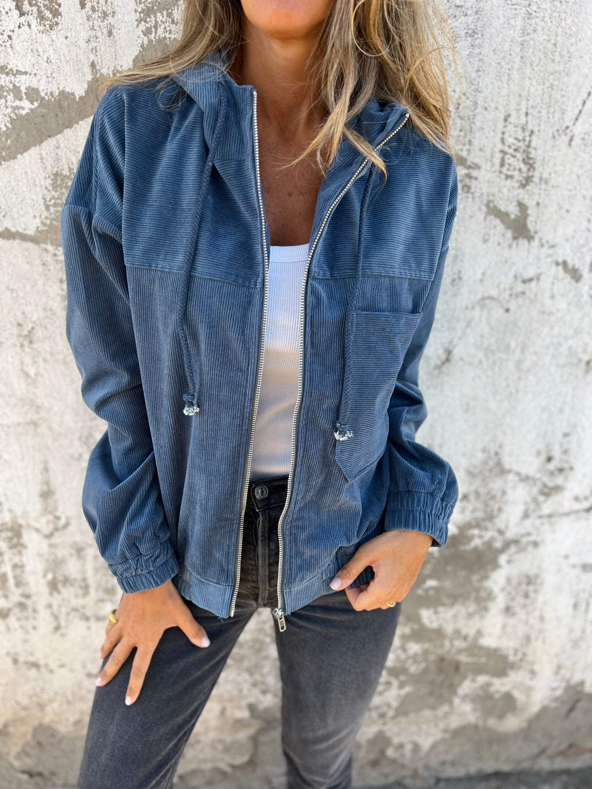 Mabel | Comfortable Hooded Jacket