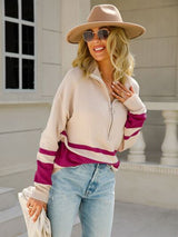 Lemia | Comfortable Half-Zip Sweater
