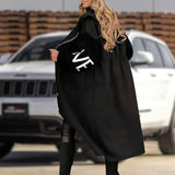 Zoe | Long Hooded Coat for Women