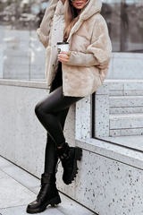 Verity | Modern Hooded Puffer Bomber Jacket