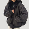 Arabella | Oversized Hooded Bomber Jacket for Women