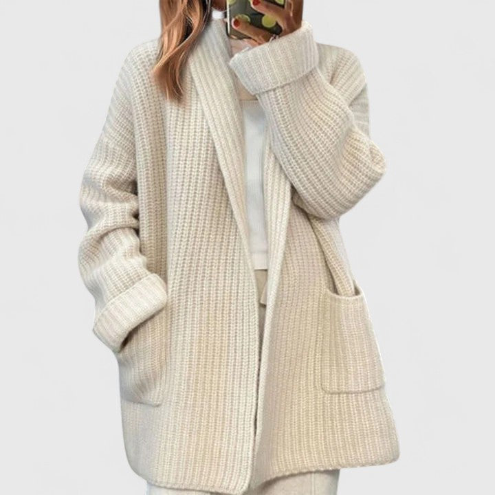Tabitha | Comfortable Longline Knit Cardigan