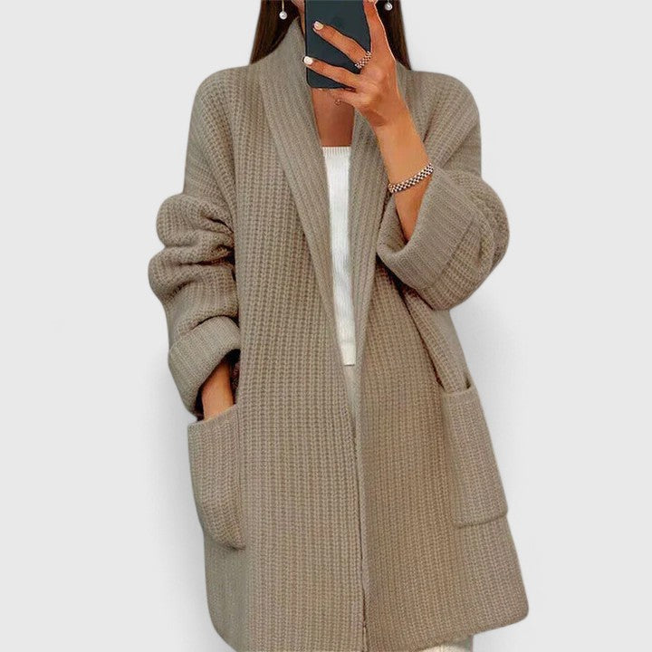 Tabitha | Comfortable Longline Knit Cardigan
