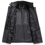 Dorothea | Men’s Tailored Trench Coat with Lapel Collar