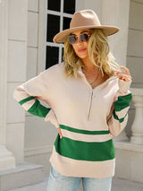 Lemia | Comfortable Half-Zip Sweater