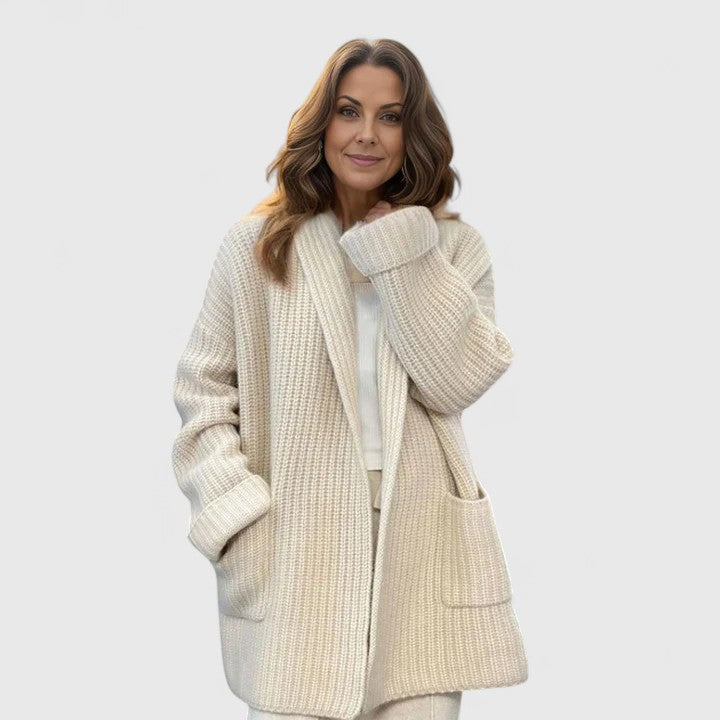 Tabitha | Comfortable Longline Knit Cardigan
