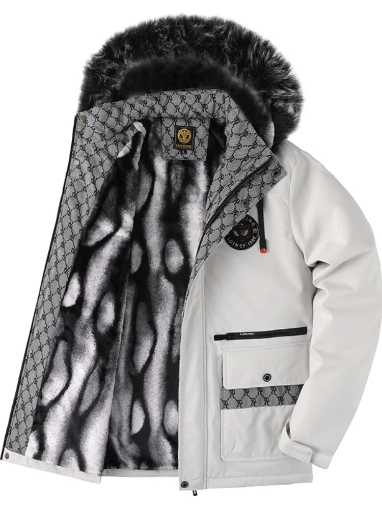 Brooke | Warm Winter Outdoor Jacket with Fur Hood