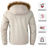 Amber | Robust Waterproof Winter Parka with Fur Hood