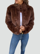 Sabrina | Women's Short Plush Winter Jacket