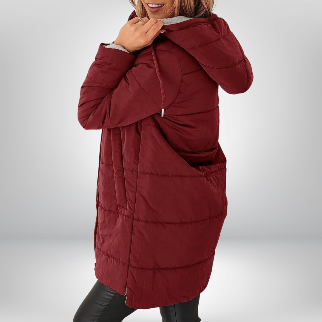 Rosalie | Winter Down Jacket with Hood & Thermal Insulation