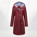 Alyssa | Women's Waterproof Over-Knee Trench Coat