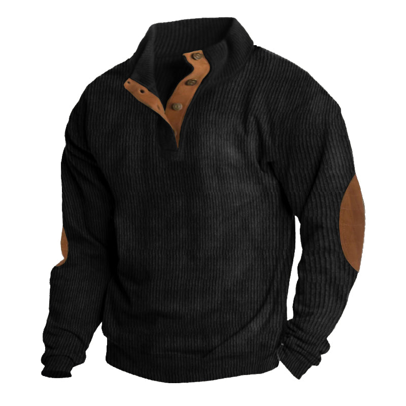 Juliette | Men’s Outdoor Sweater with Button Placket