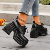 Scarlett | Women’s Lace-Up Platform Ankle Boots