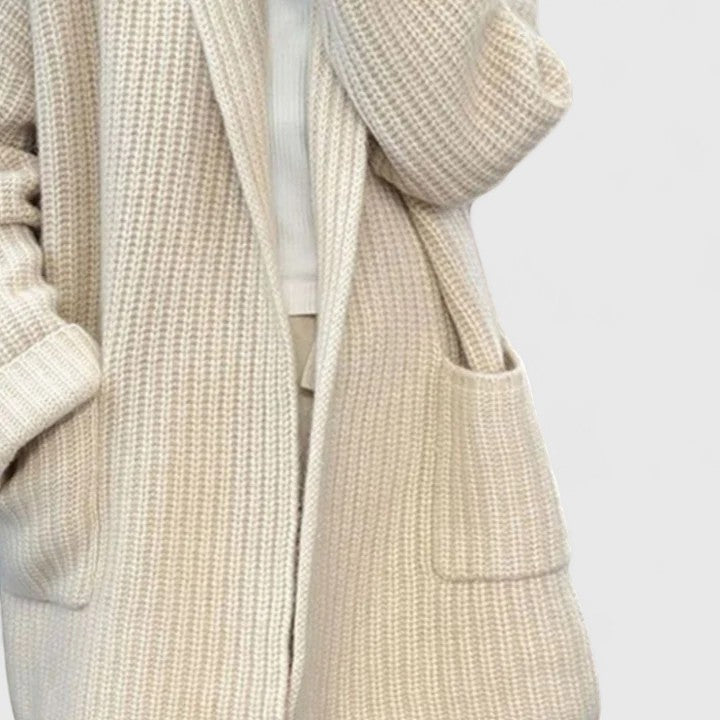 Tabitha | Comfortable Longline Knit Cardigan