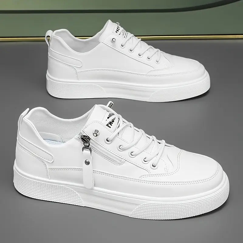 Stratford Leather Sneakers - Threadford