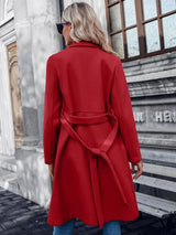 Isabella | Women's Belted A-Line Double-Breasted Coat