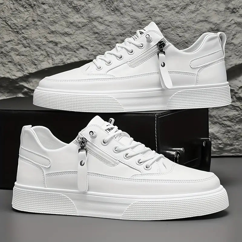 Stratford Leather Sneakers - Threadford