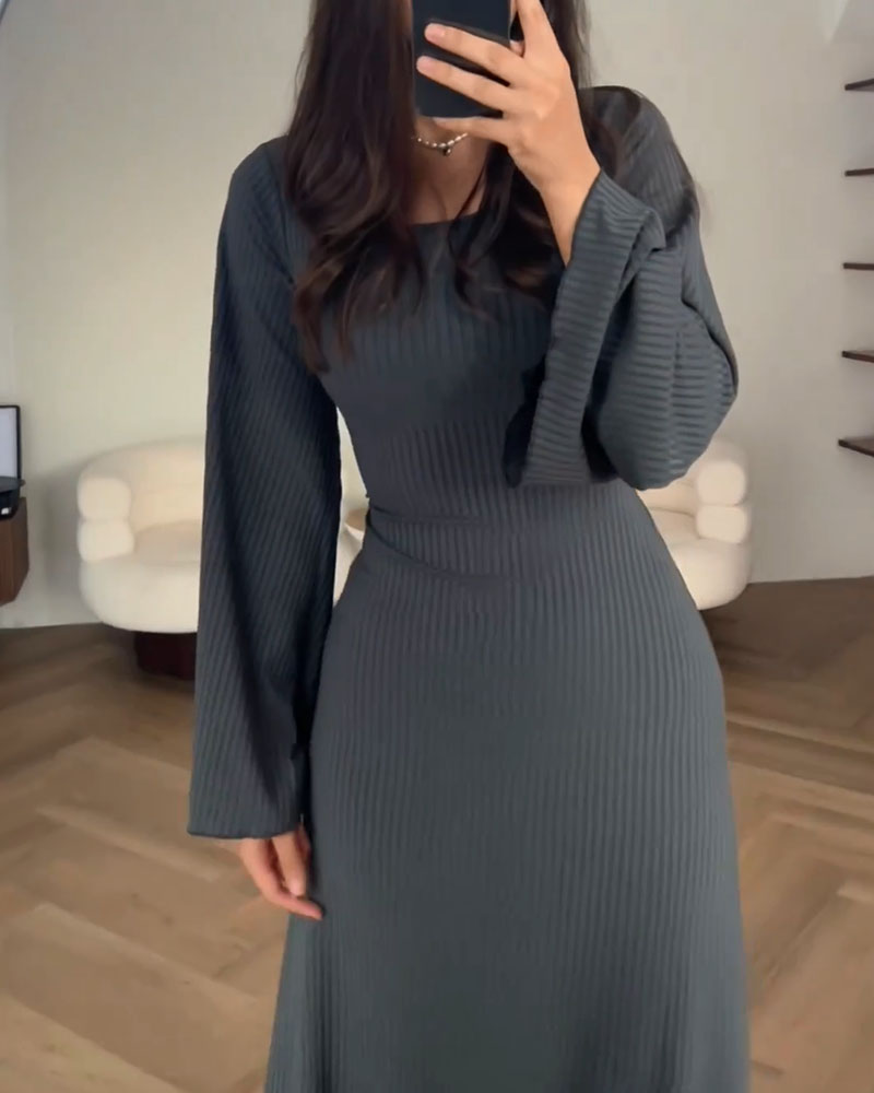 Helena | Elegant Knit Dress