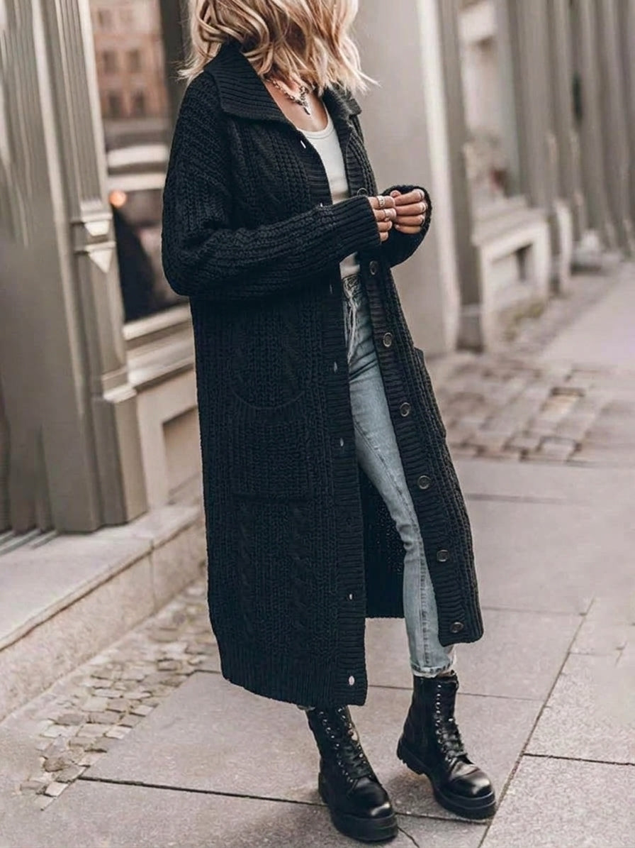Ruby | Cozy Ribbed Knit Cardigan for Women