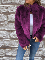 Sabrina | Women's Short Plush Winter Jacket