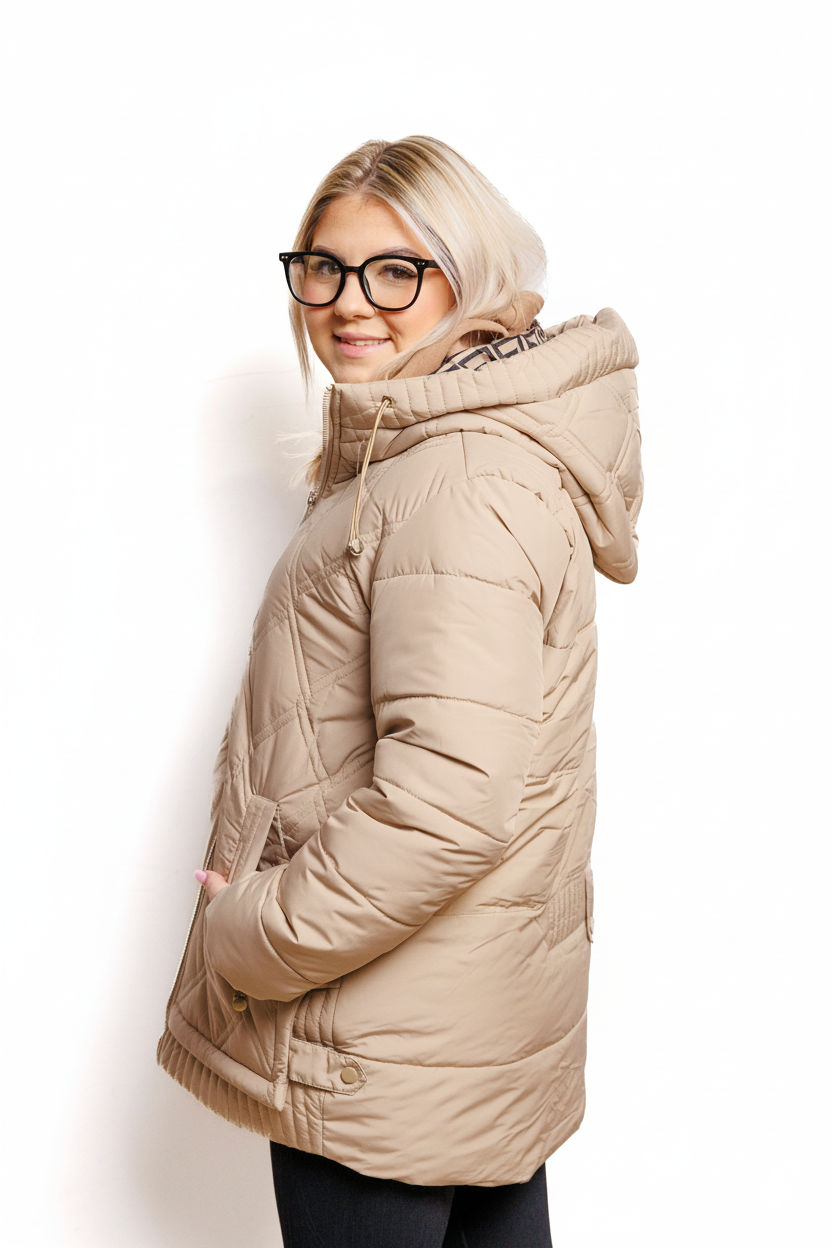 Freya | Lightweight Plus-Size Winter Jacket