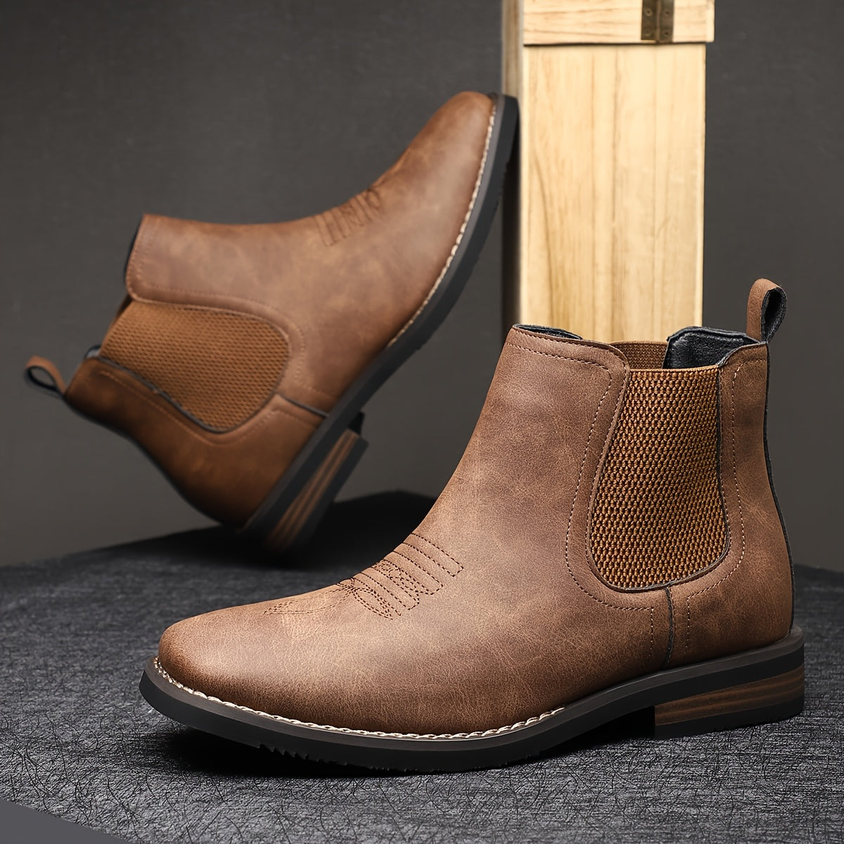 Hollis | Men's Classic Chelsea Boots