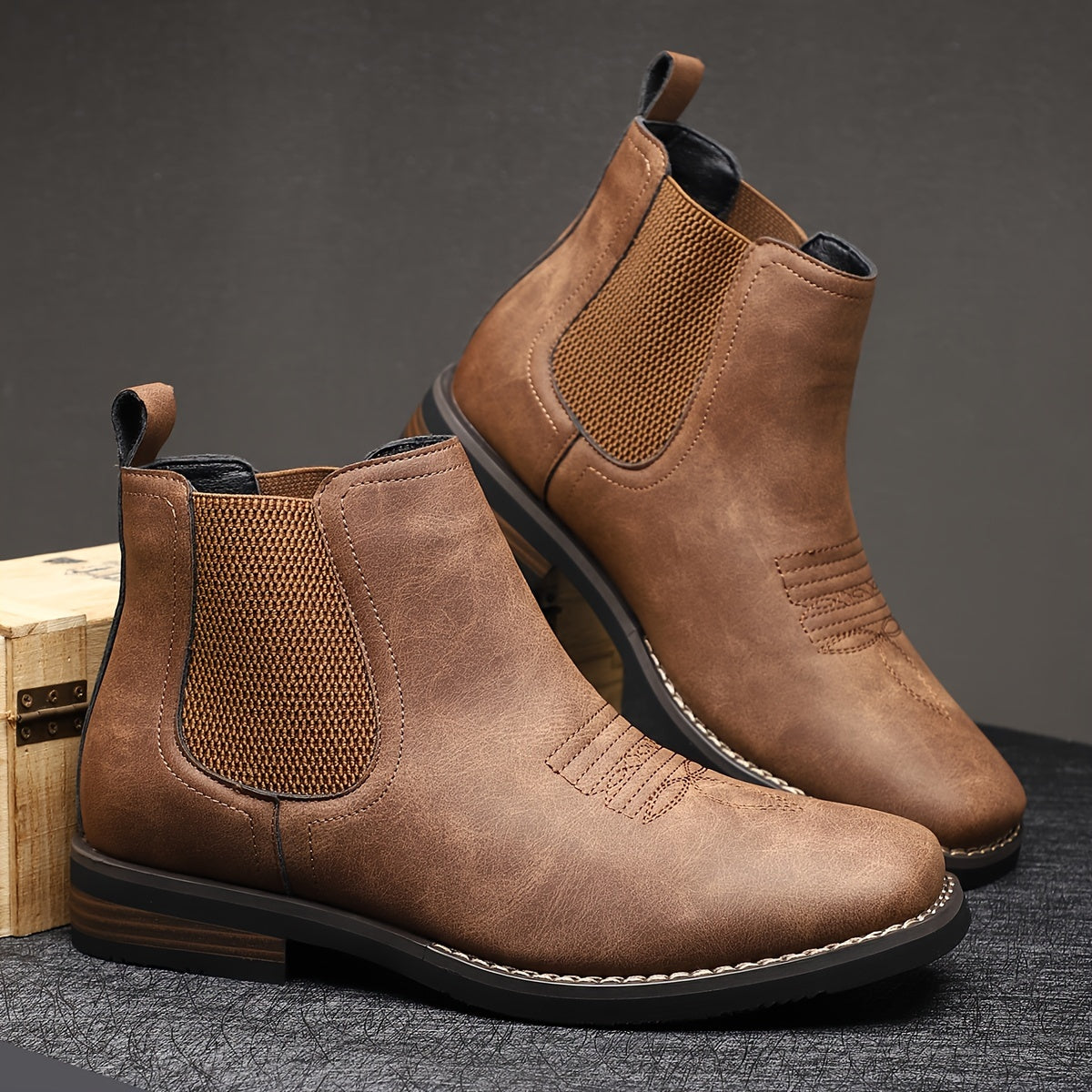 Hollis | Men's Classic Chelsea Boots
