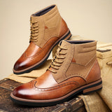 Roland | Classic Wingtip Ankle Boots