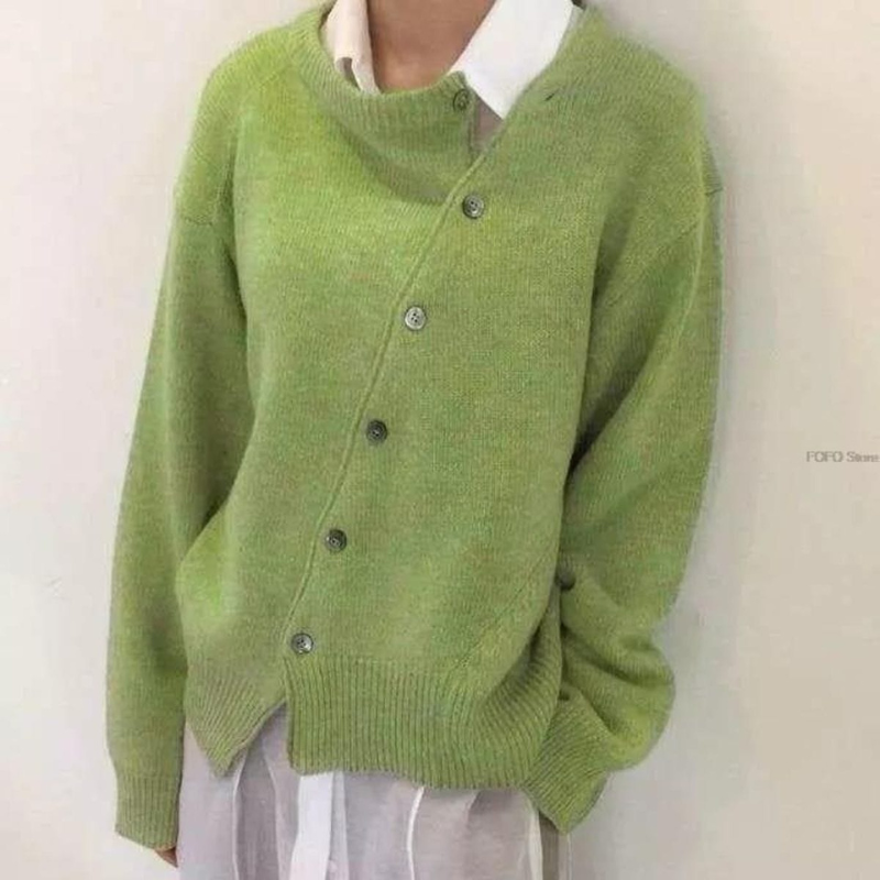 Lydia | Asymmetrical Knit Cardigan for Women