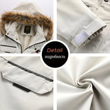 Amber | Robust Waterproof Winter Parka with Fur Hood
