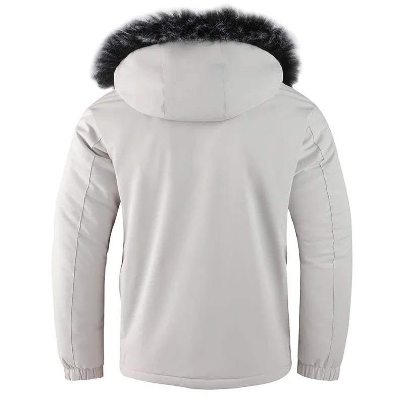 Brooke | Warm Winter Outdoor Jacket with Fur Hood