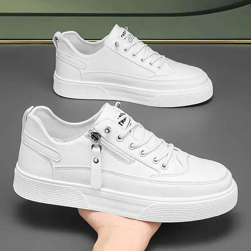 Stratford Leather Sneakers - Threadford