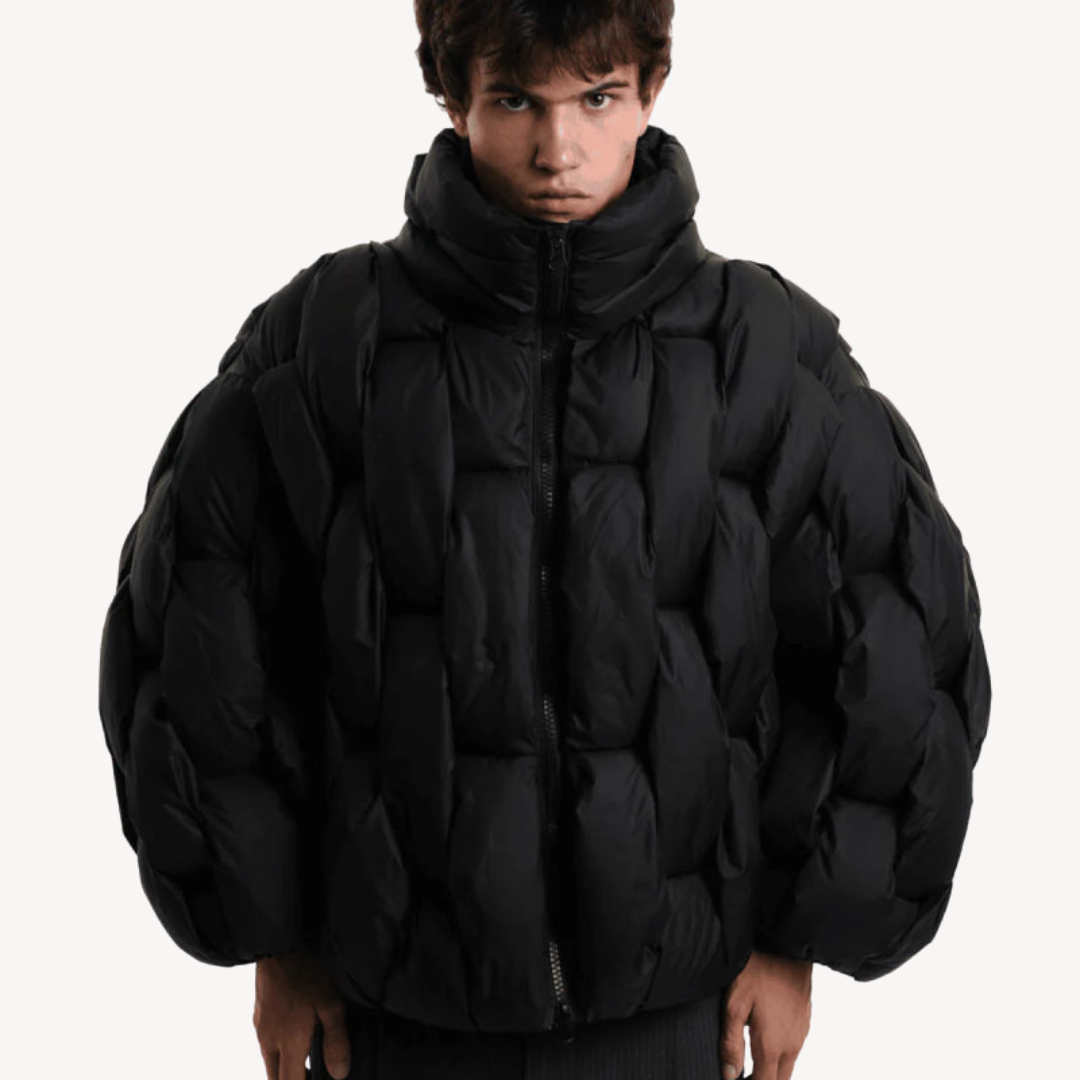 Leo | Oversized Hooded Puffer Jacket for Men