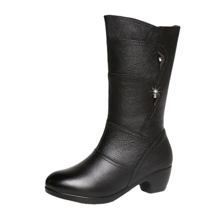 Ulyana | Women’s Boots with Platform and Block Heel