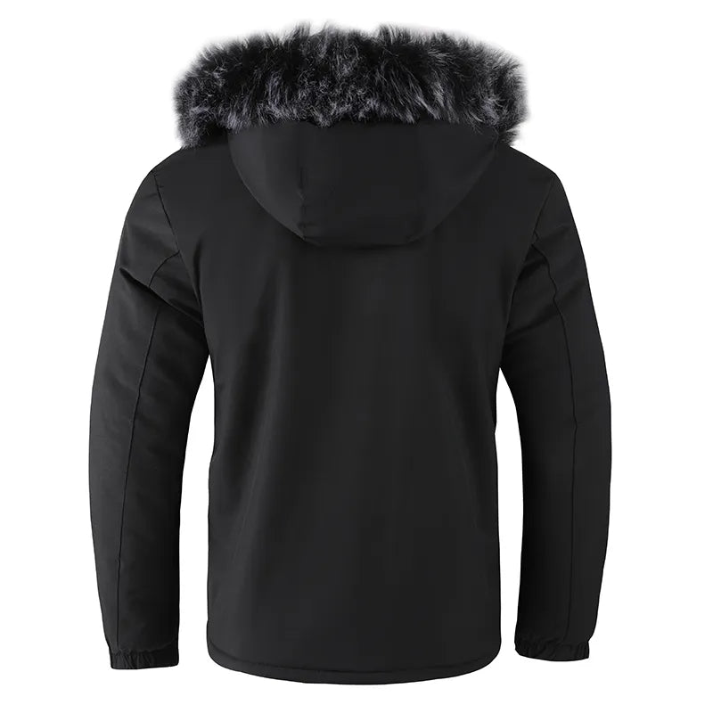 Brooke | Warm Winter Outdoor Jacket with Fur Hood