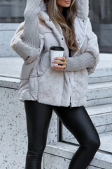 Verity | Modern Hooded Puffer Bomber Jacket