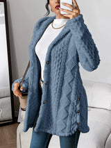 Nora | Cozy Cable-Knit Cardigan with Hood