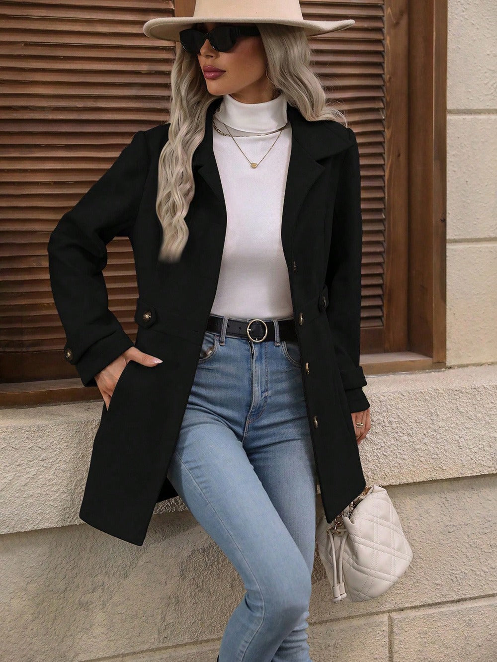Sienna | Women's Tailored Belted Trench Coat