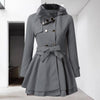 Audrey | Double-Breasted Belted Trench Coat for Women