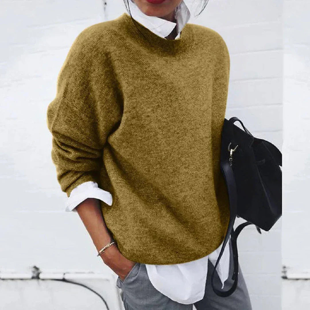 Arden | Men's Classic Sweater with Relaxed Crew Neck & Ribbed Trim
