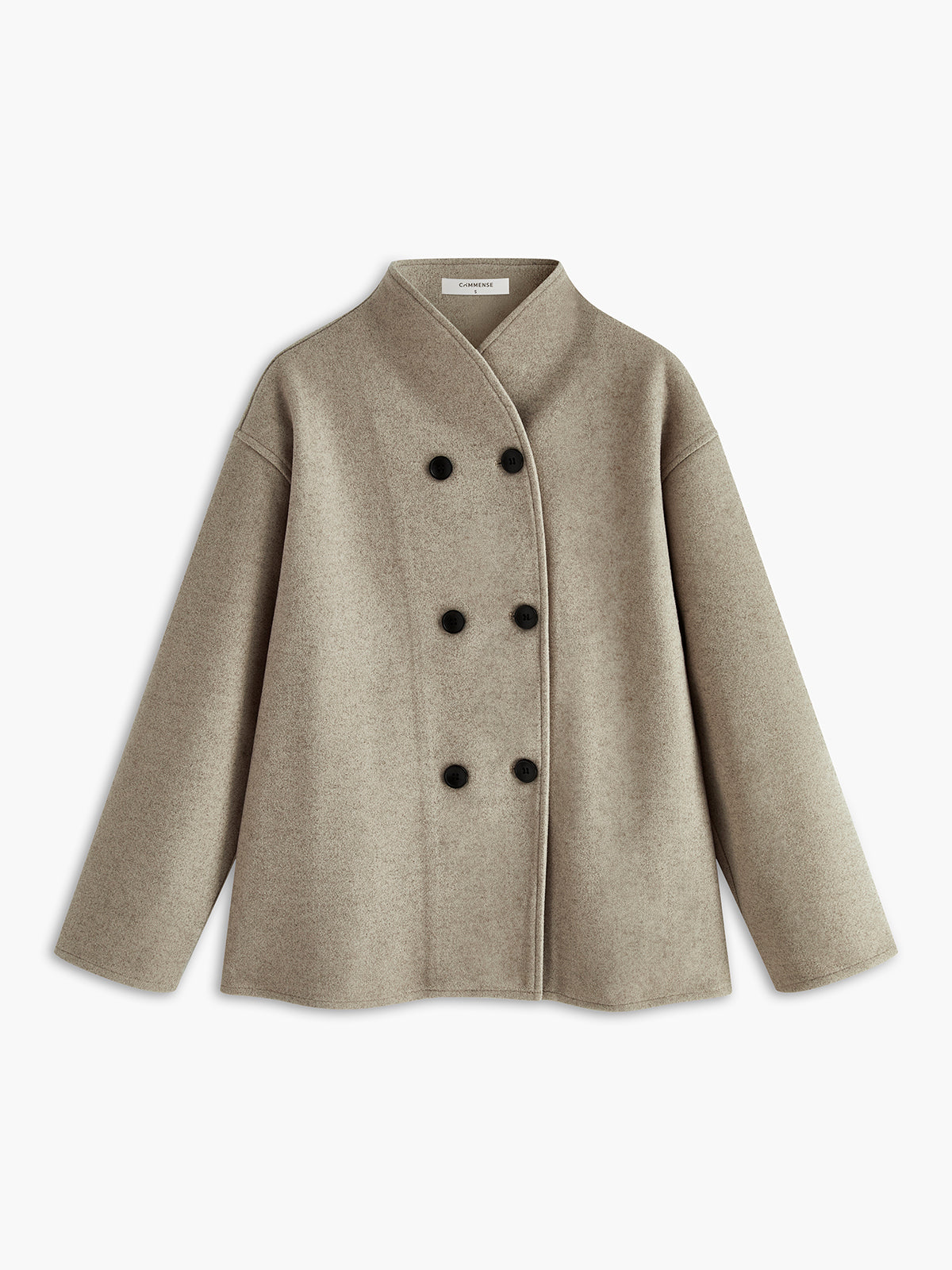 Nadia | Oversized Jacket with Statement Button Placket