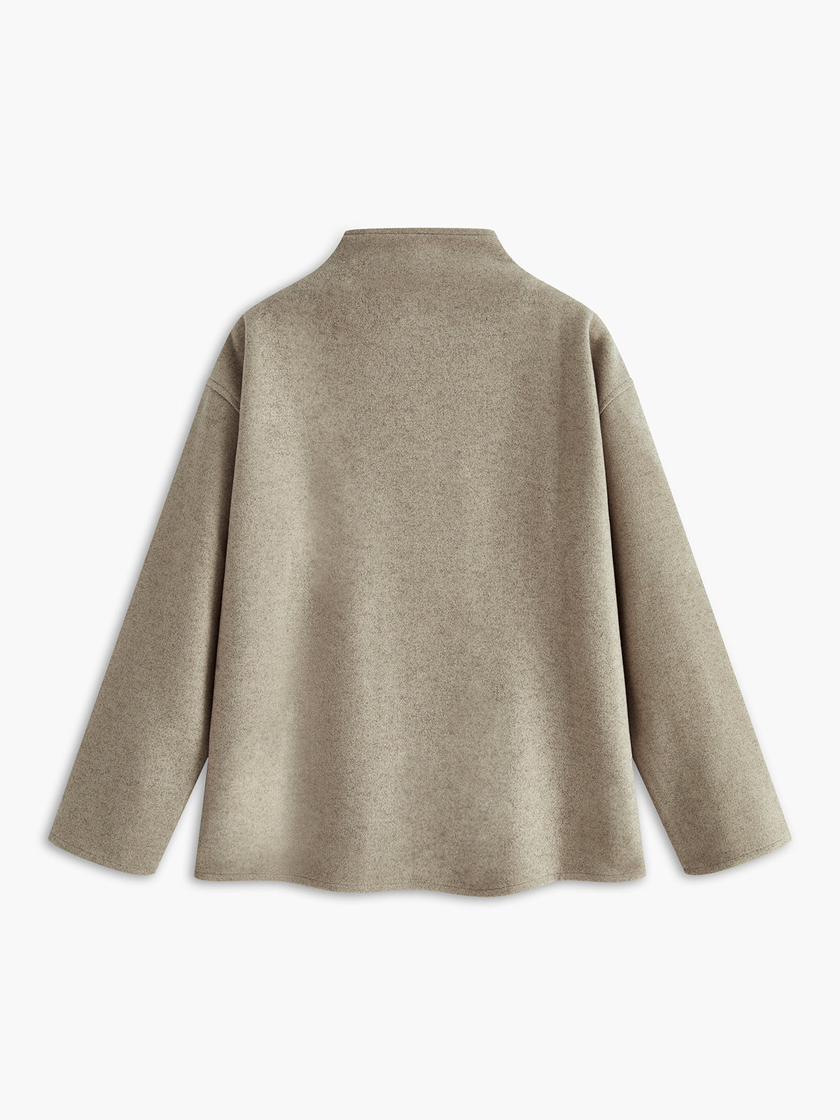 Nadia | Oversized Jacket with Statement Button Placket