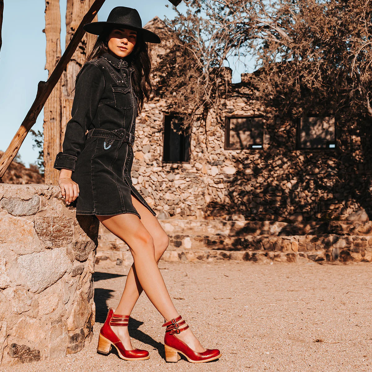 Cecilia | Elegant Block-Heel Ankle Boots