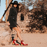 Cecilia | Elegant Block-Heel Ankle Boots