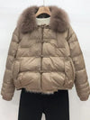 Charlotte | Cropped Puffer Jacket with Faux-Fur Collar