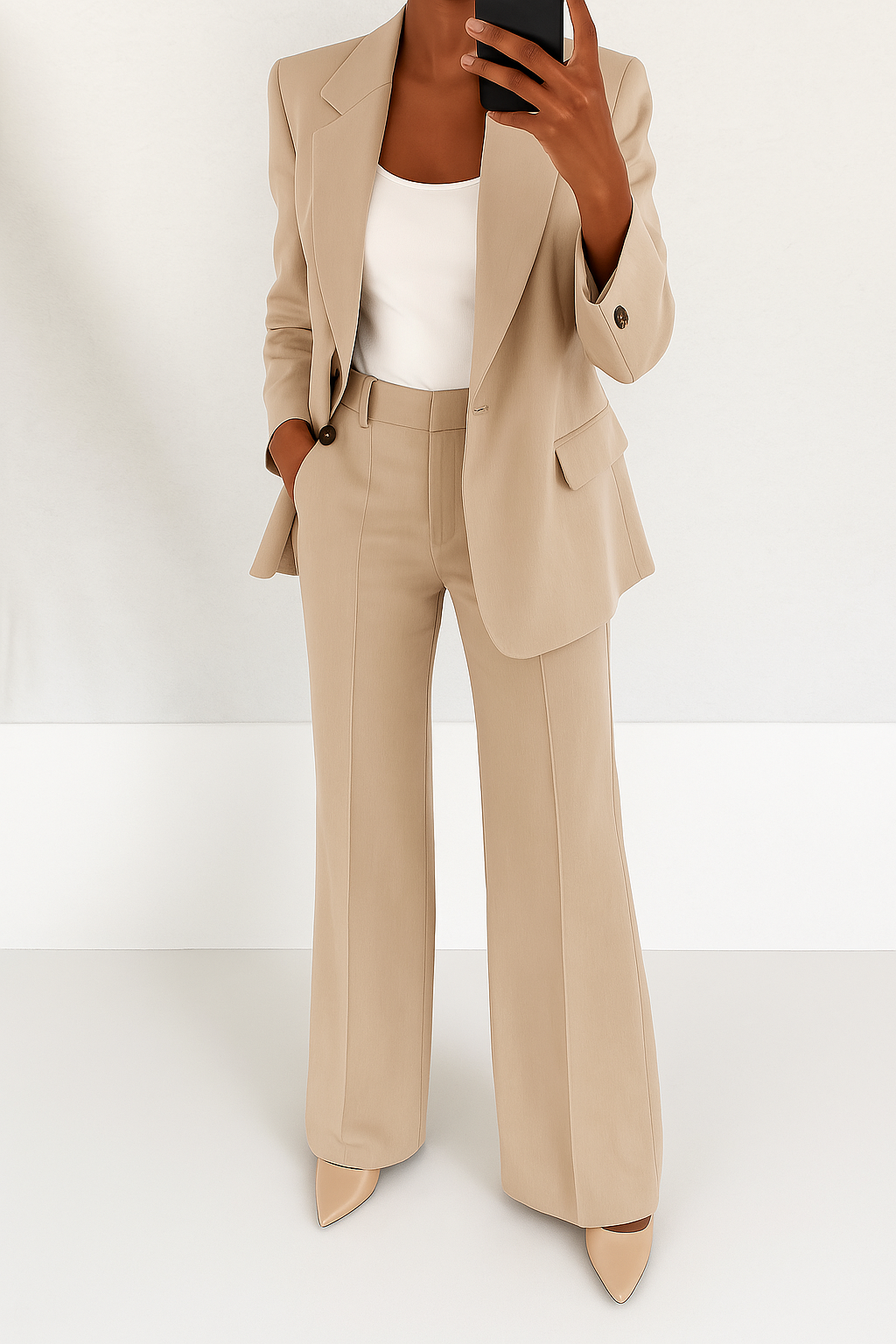 Zelia | Women's Tailored Blazer & Trousers Set