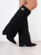 Serena | Wide-Shaft Knee-High Boots for Women