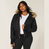 Sienna | Women's Short Puffer Jacket with Hood